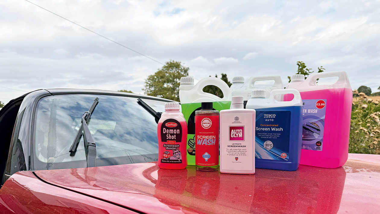 We can see clearly now... we've tested the best car screen washes | Auto Express